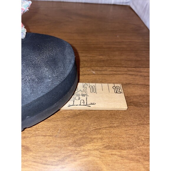 Universal Thread Women's Sport Sandals Size 8 Floral Coral Yellow Green Strappy - Picture 10 of 13